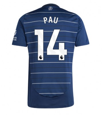 Aston Villa Pau Torres #14 Replica Third Stadium Shirt 2024-25 Short Sleeve